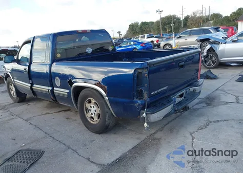 2001 Chevrolet Silverado 1500 Ls из США, поврежденный, VIN 1GCEC19V11Z218107